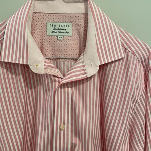 EUC Ted Baker Pink Dress Shirt